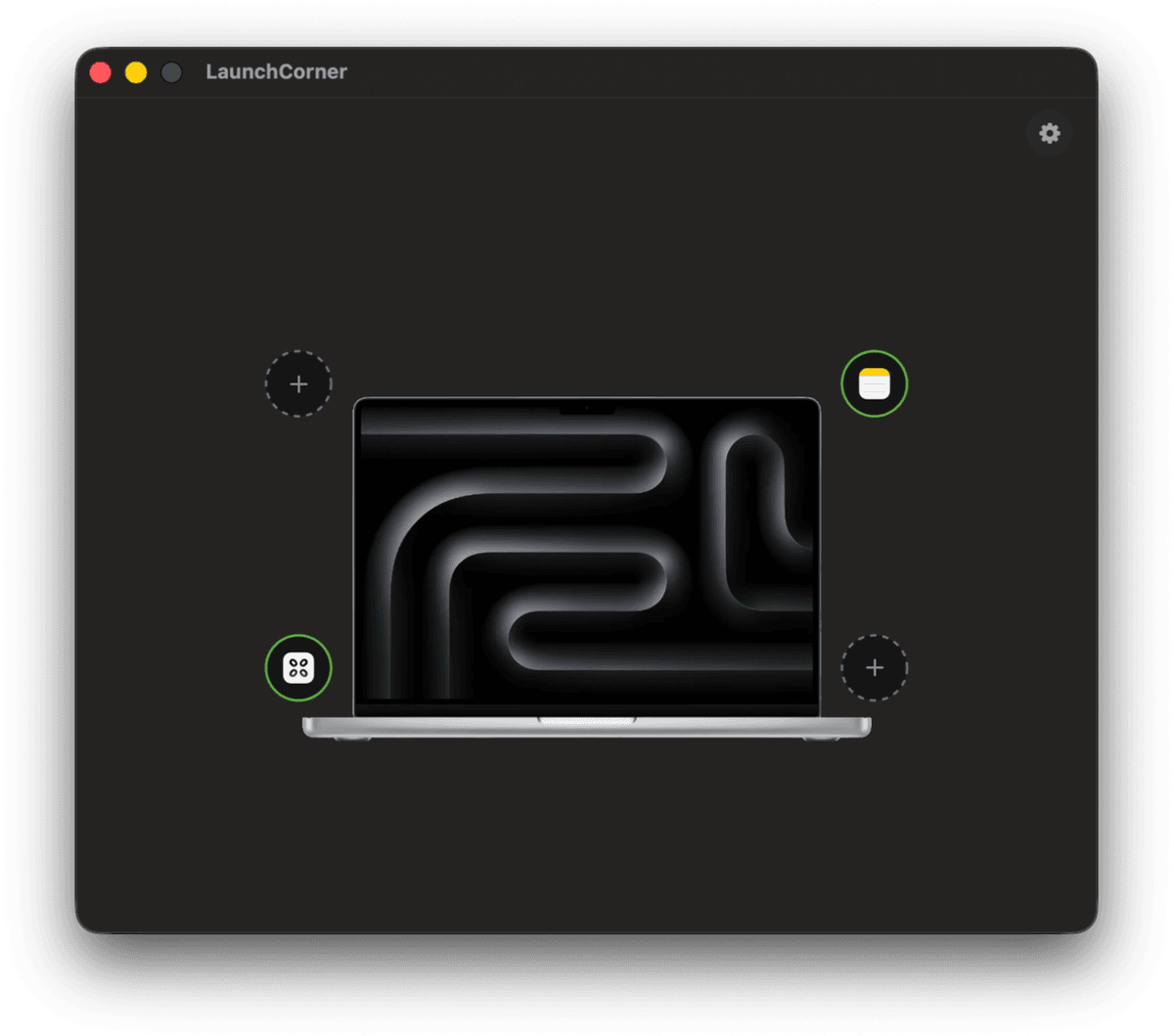 LaunchCorner app preview